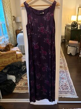 Vintage Jacob Purple Column Dress